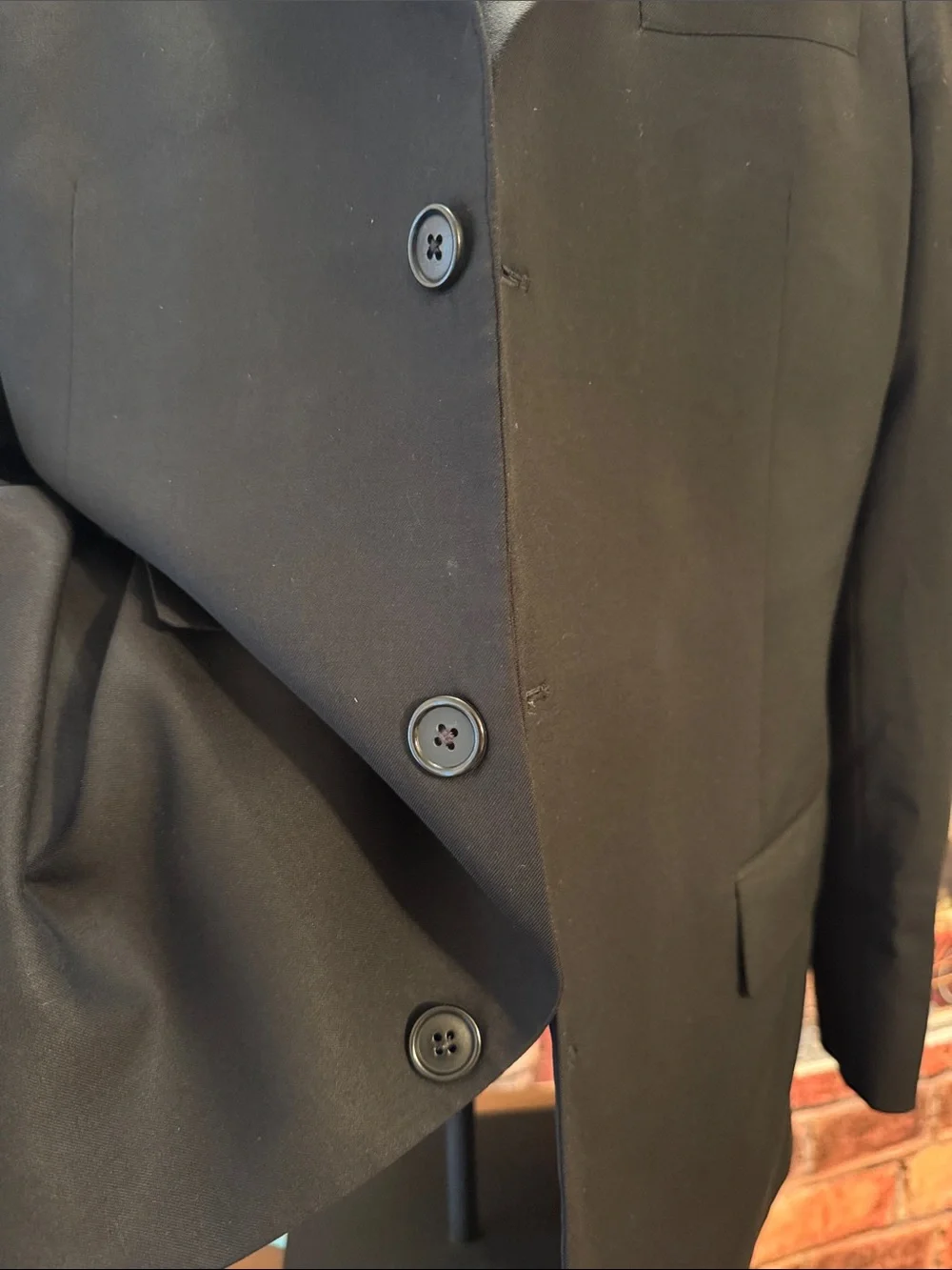 Vintage Brooks Brothers Jacket with Gold Logo Label